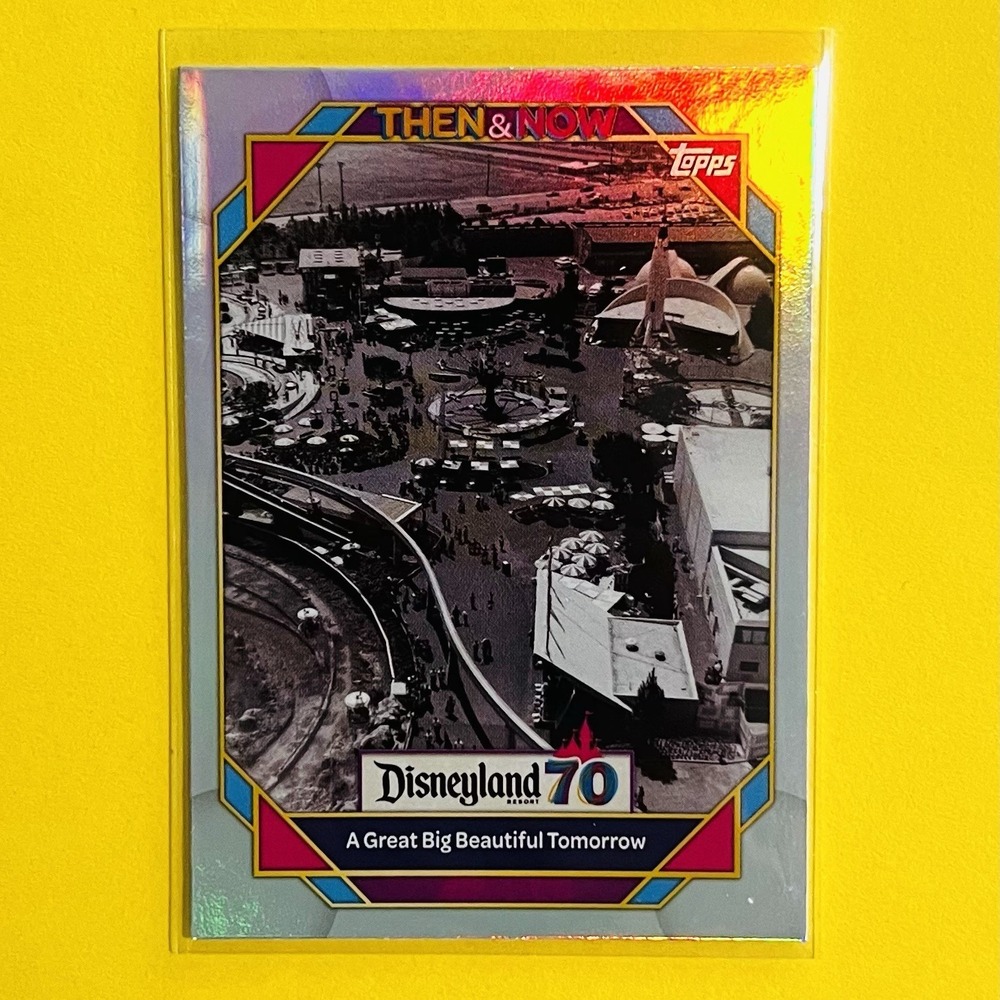 2025 Topps Disneyland 70th Anniversary Rainbow Foil #46